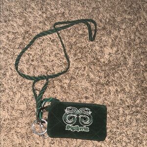 Vera Bradley Green Key & Card Holder